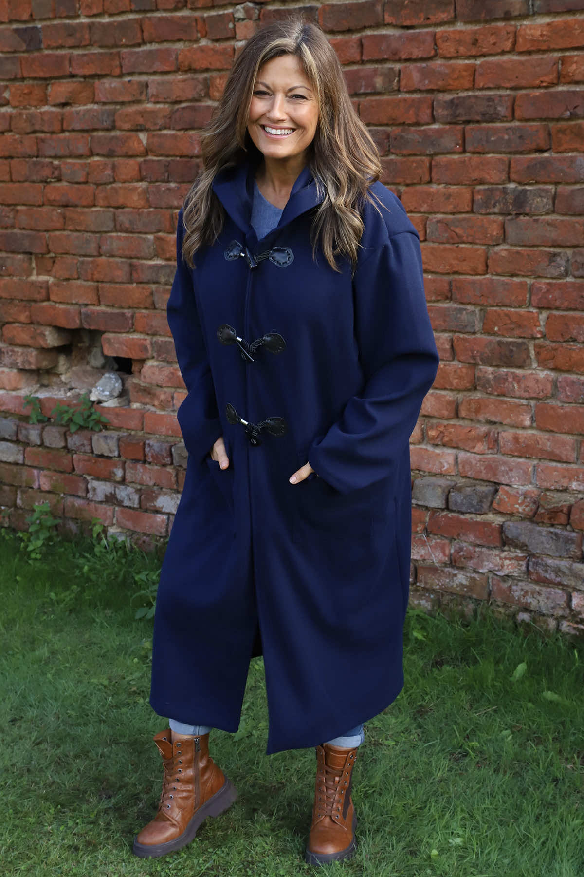 Leonarda Duffle Coat Navy