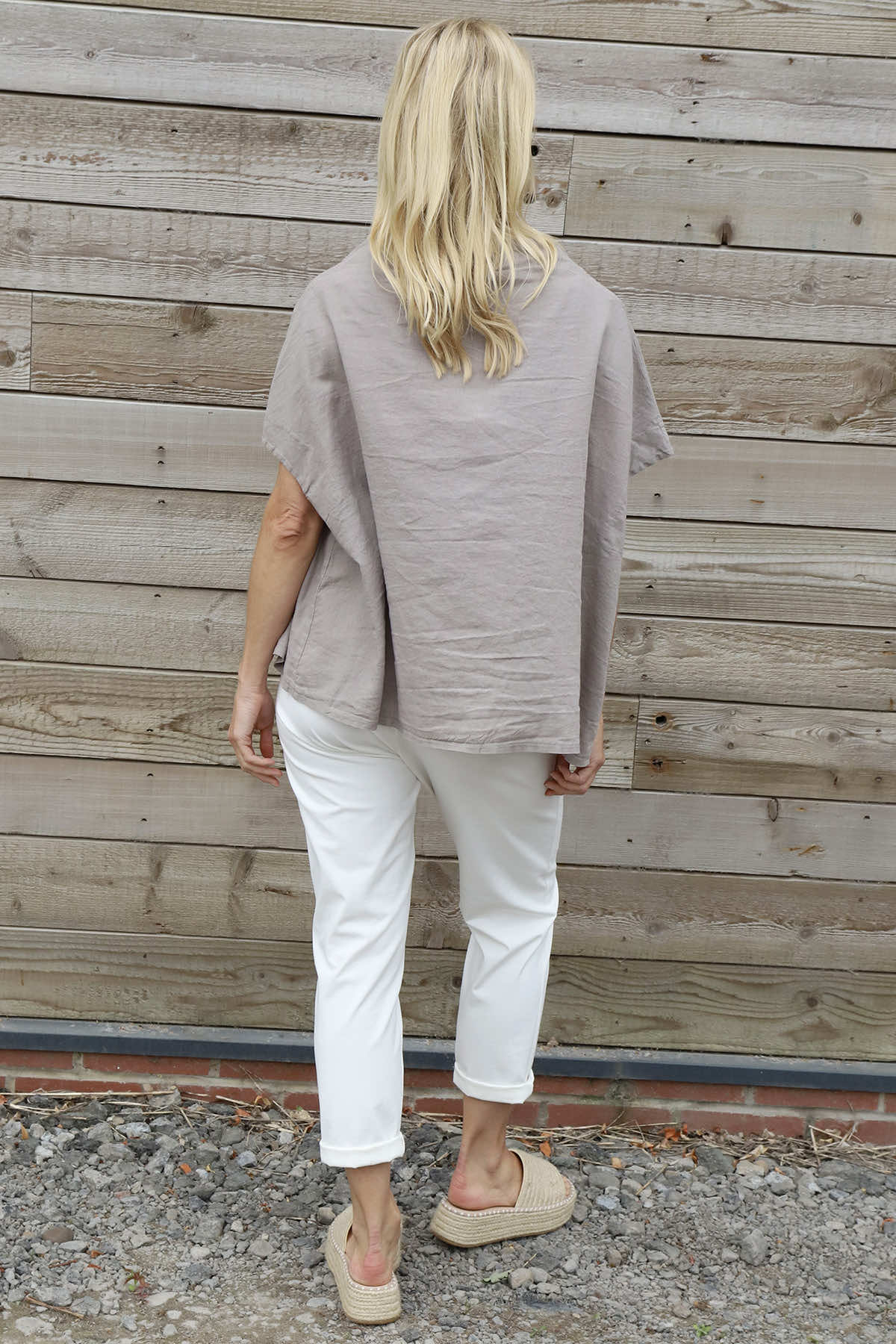 Sabella Linen Shirt Mocha