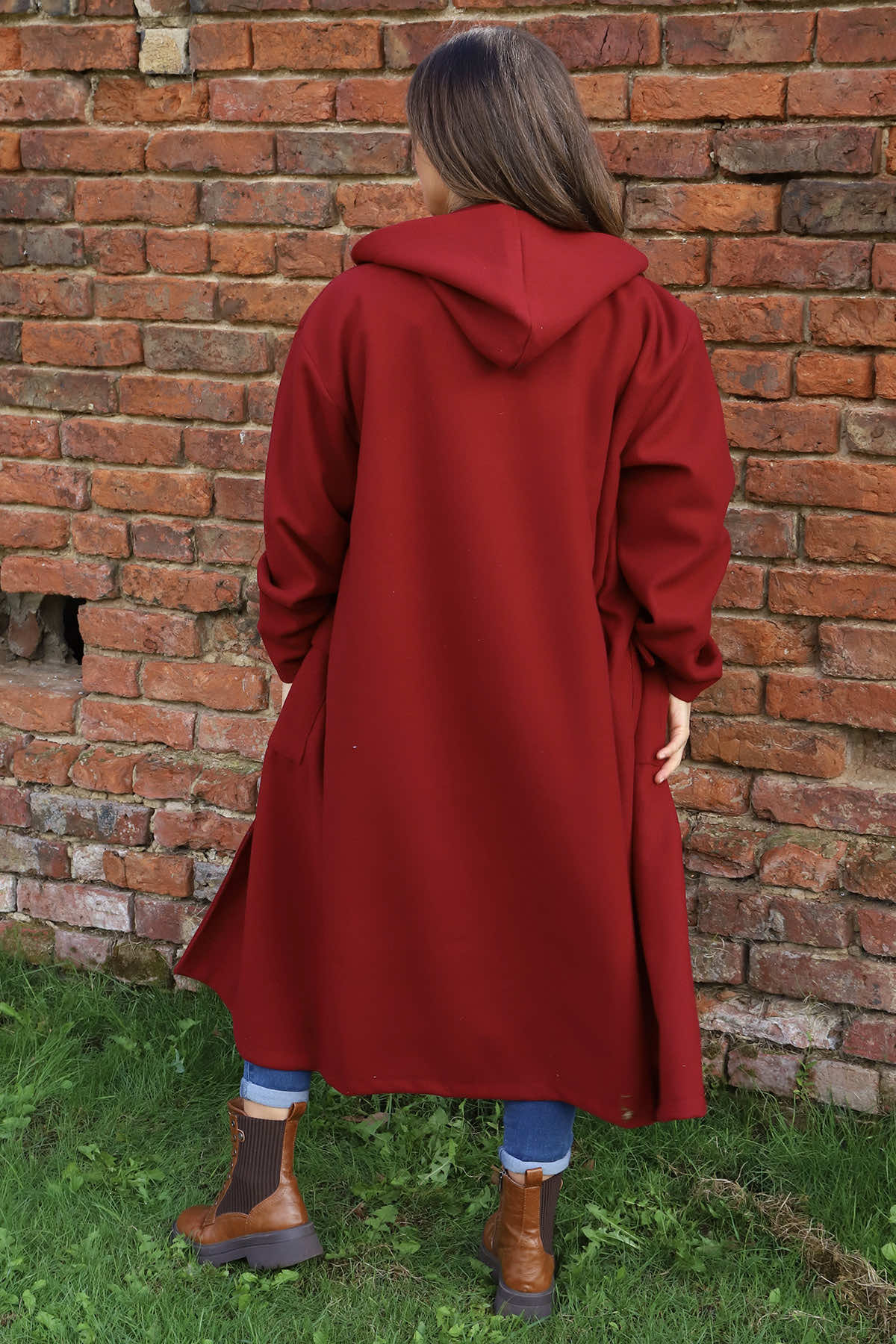 Leonarda Duffle Coat Wine