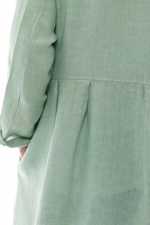 Kapri Linen Jacket Mint - Image 6