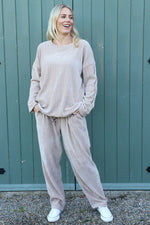 Lena Trousers Camel Camel - Lena Trousers Camel