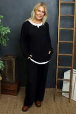 Casiane Top Black Black - Casiane Top Black