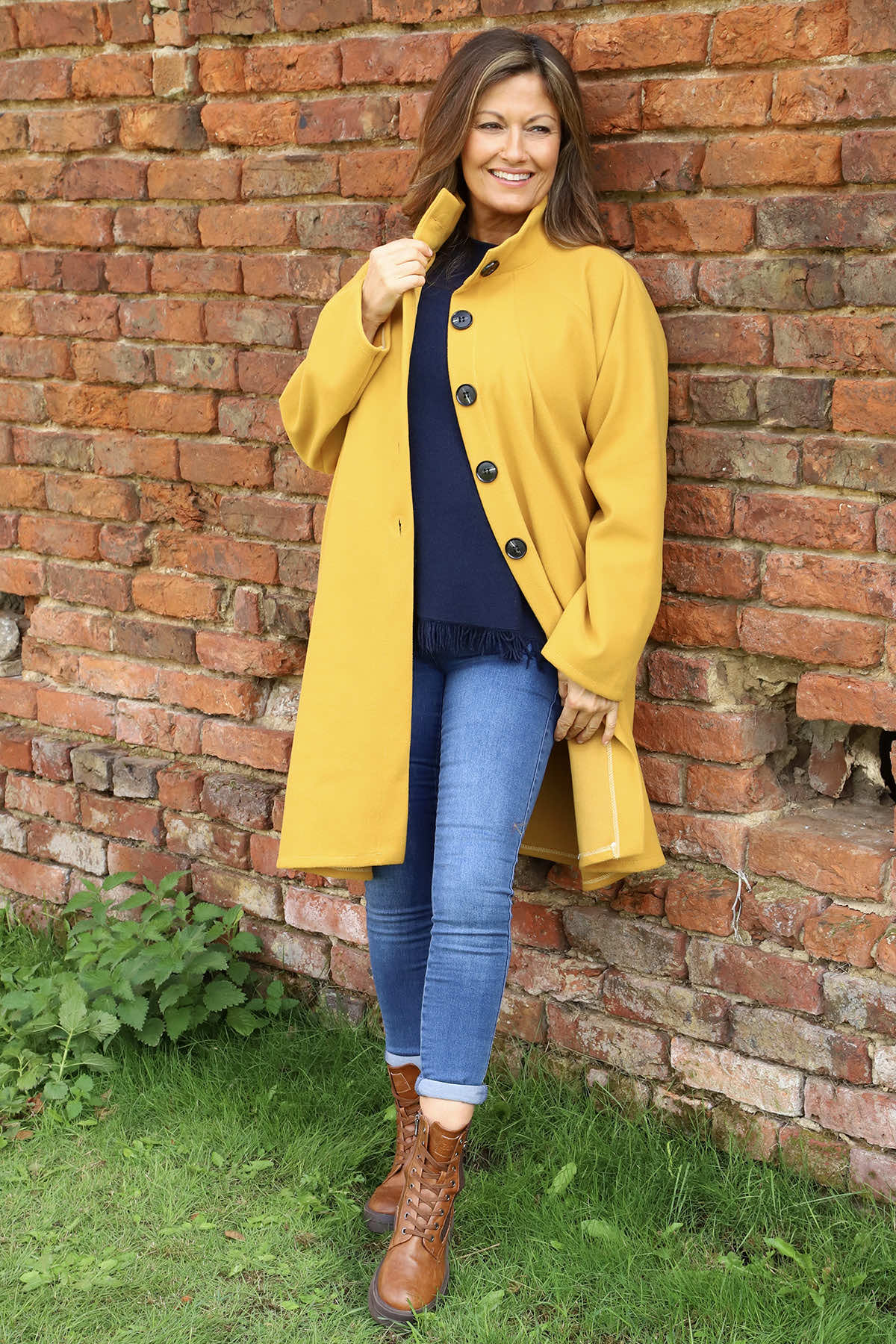 Martina Coat Yellow