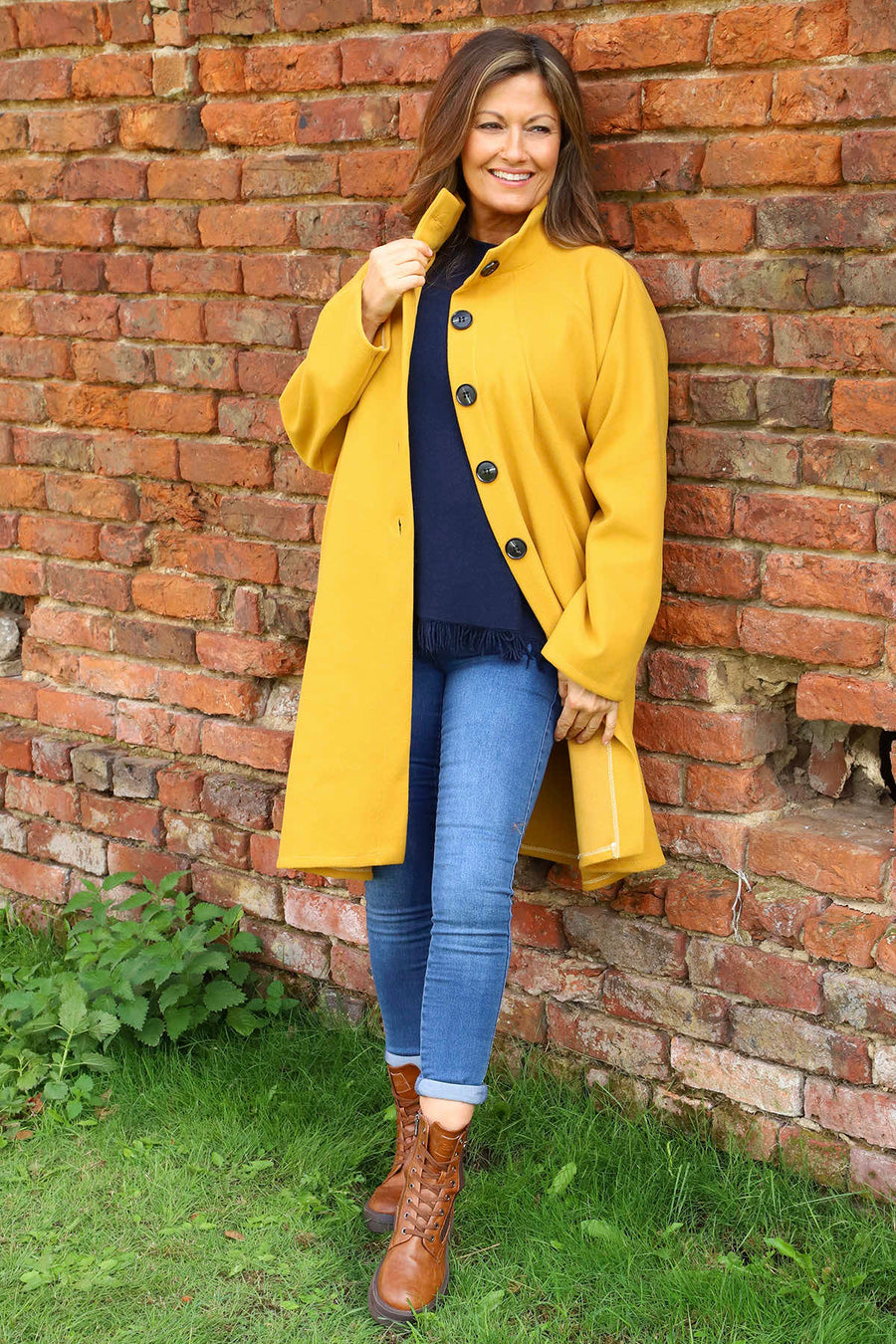 Martina Coat Yellow