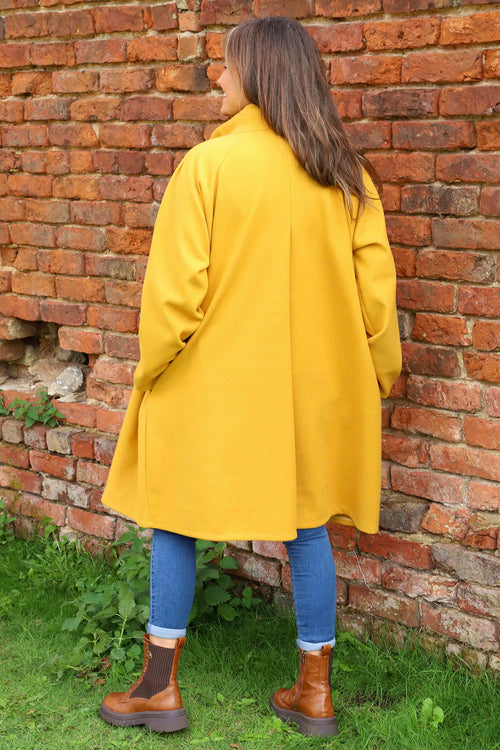 Martina Coat Yellow - Image 4