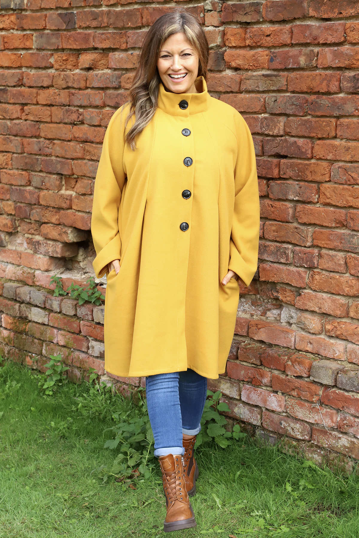 Martina Coat Yellow