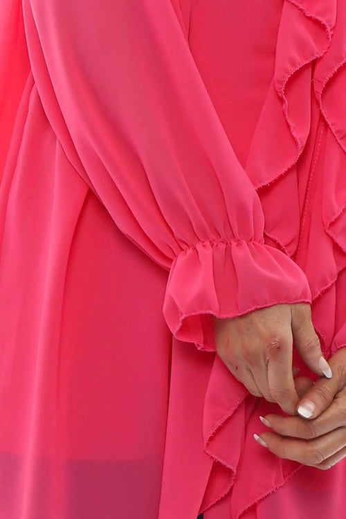 Dorota Shirt Tunic Bubblegum Pink - Image 4
