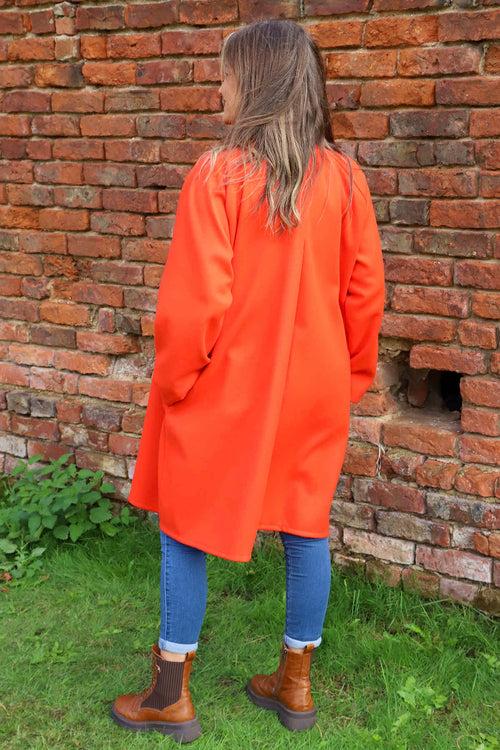 Martina Coat Orange - Image 4