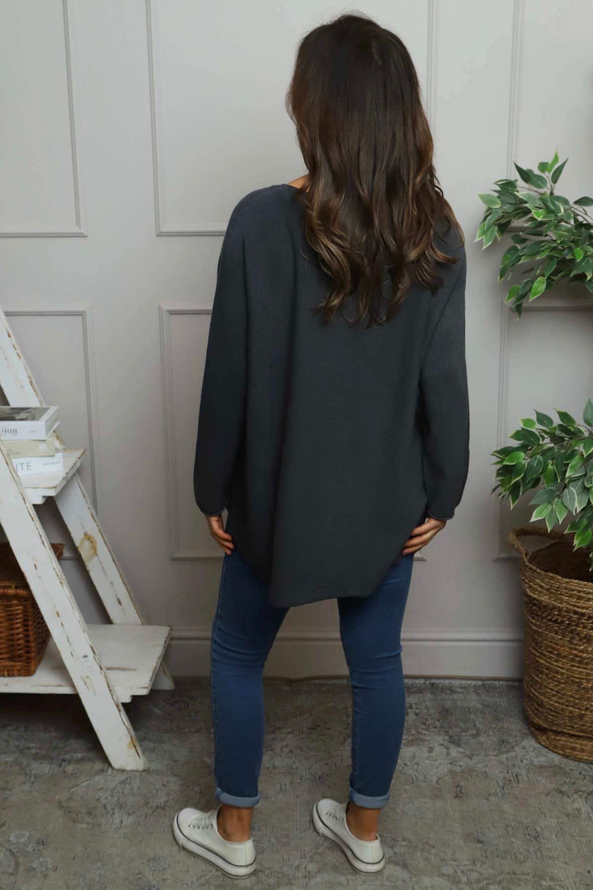 Alazne Jumper Charcoal