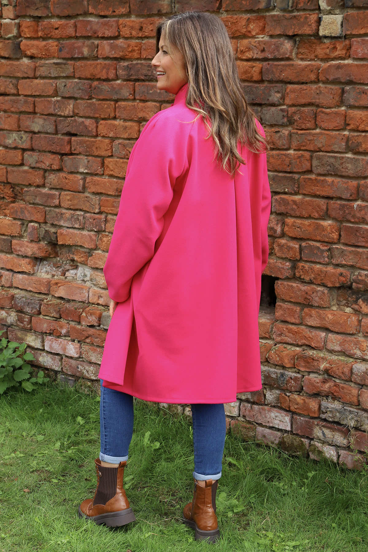 Martina Coat Fuchsia
