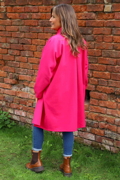 Martina Coat Fuchsia - Image 4