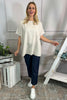 Thekla Linen Top Stone