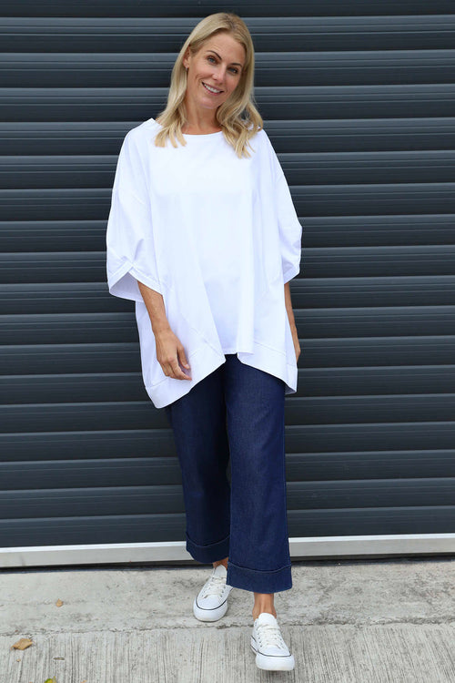 Bianca Cotton Top White