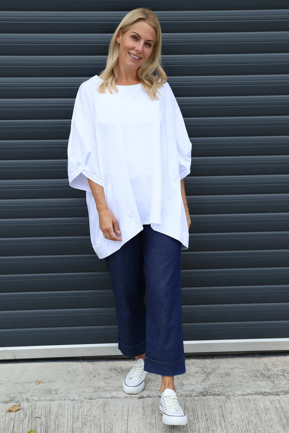 Bianca Cotton Top White