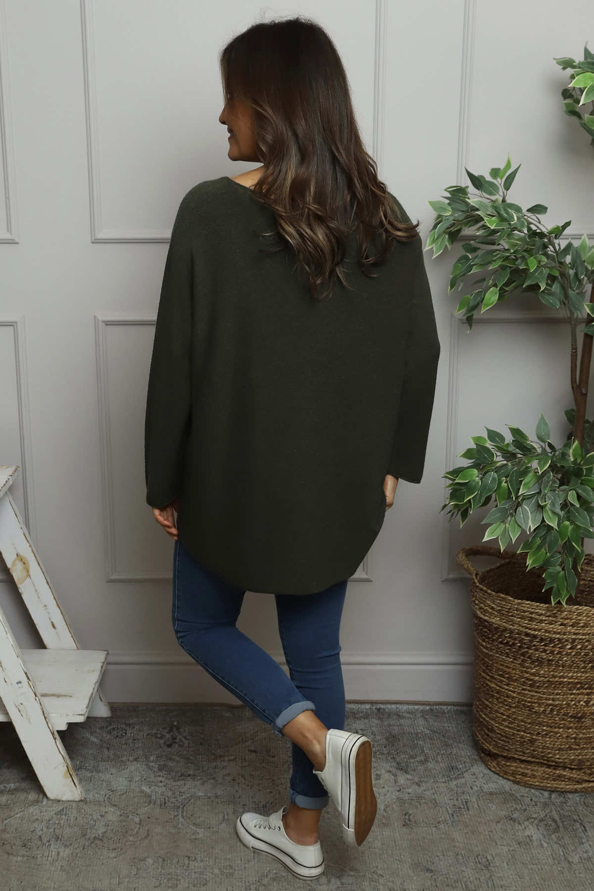 Alazne Jumper Khaki