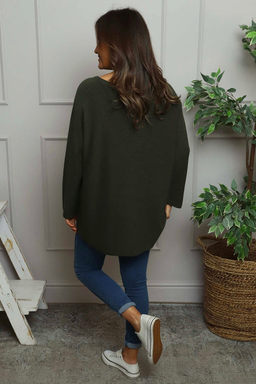 Alazne Jumper Khaki - Image 4