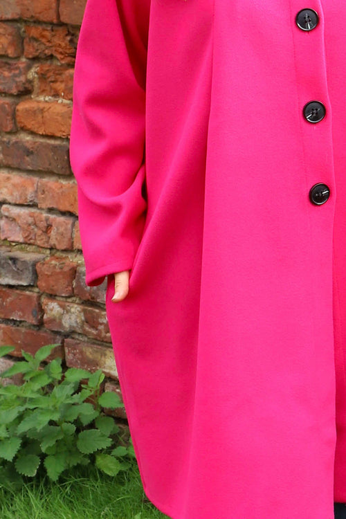 Martina Coat Fuchsia - Image 3
