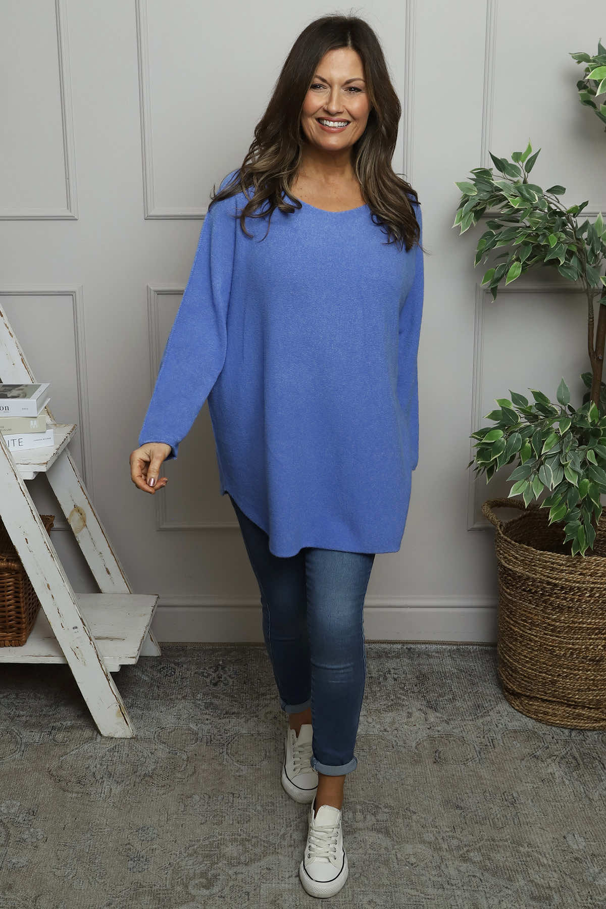 Alazne Jumper Blue