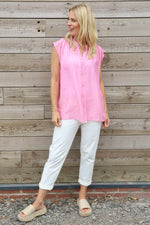 Kimmie Sleeveless Blouse Pink Pink - Kimmie Sleeveless Blouse Pink