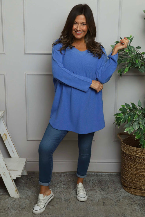 Alazne Jumper Blue - Image 3