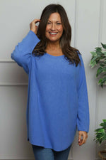 Alazne Jumper Blue Blue - Alazne Jumper Blue