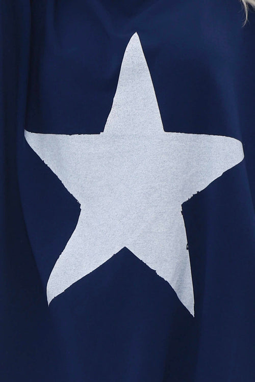 Stanton Star Cotton Top Navy - Image 2