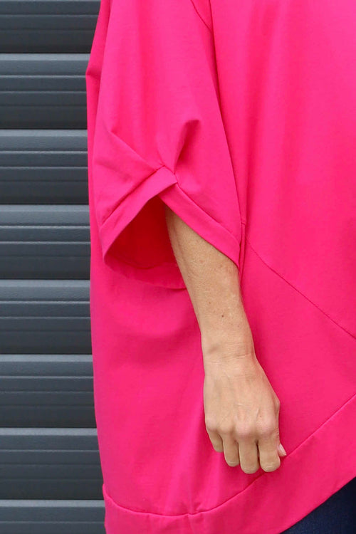 Bianca Cotton Top Fuchsia - Image 3