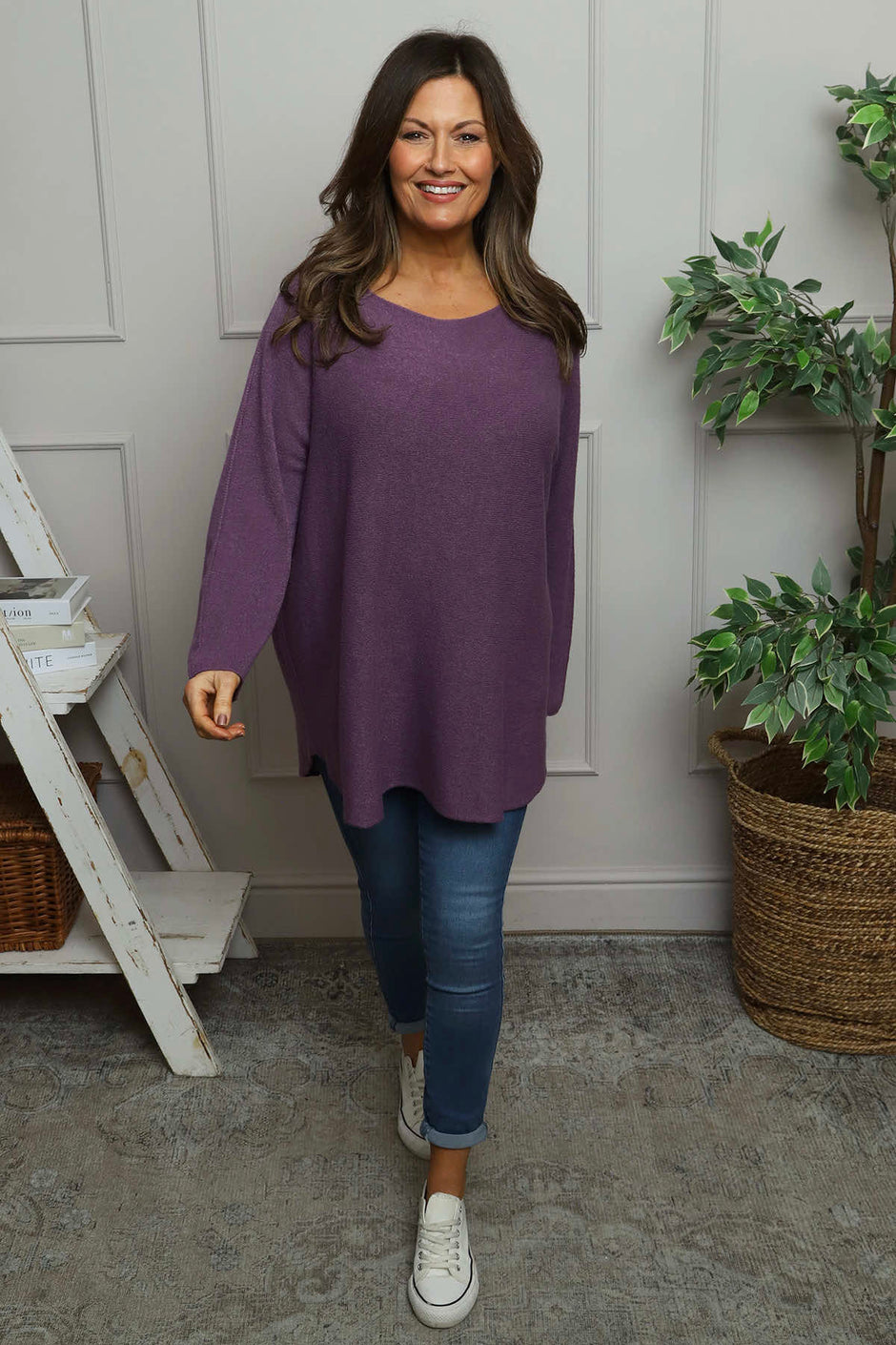 Alazne Jumper Purple