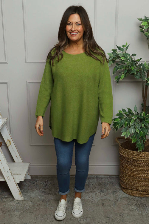 Alazne Jumper Olive - Image 1