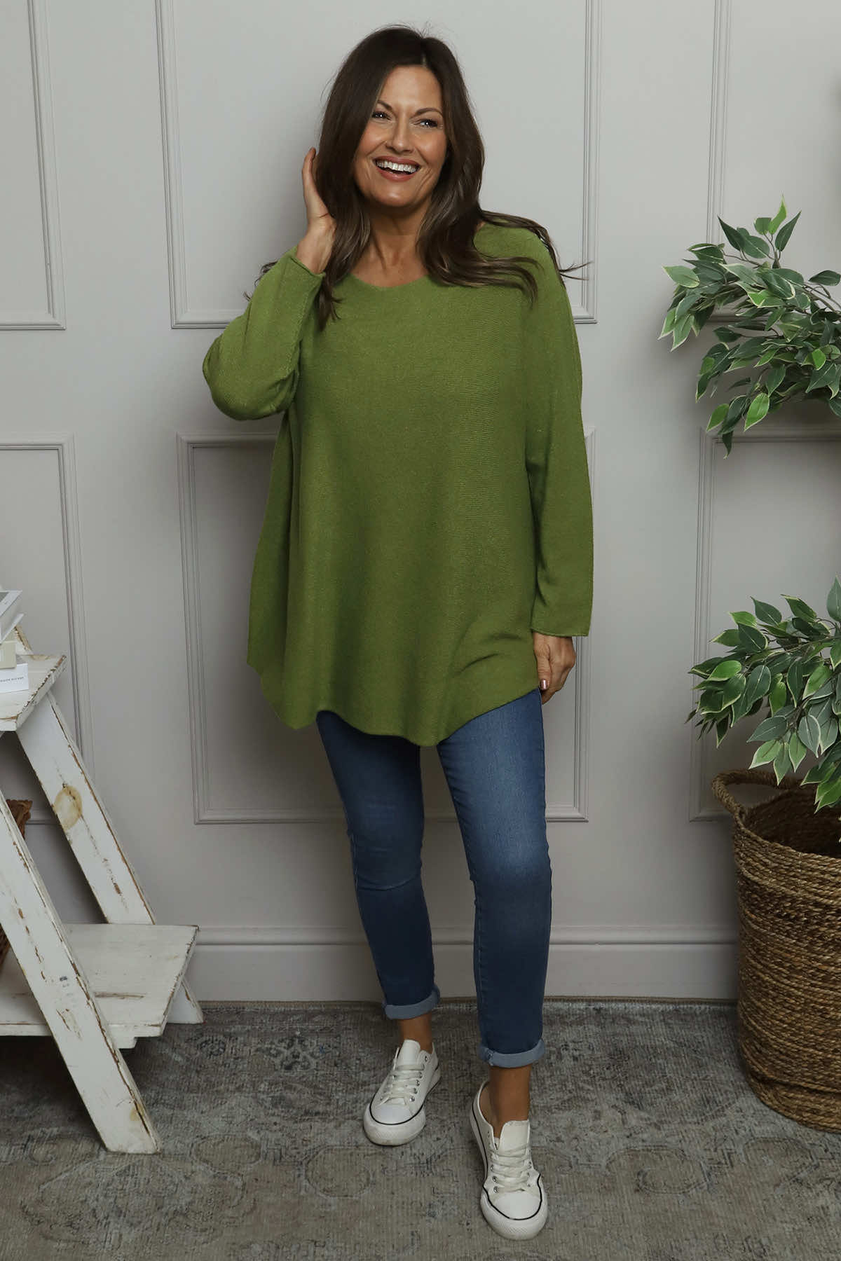 Alazne Jumper Olive