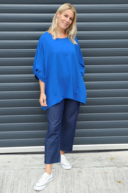 Bianca Cotton Top Cobalt - Image 2