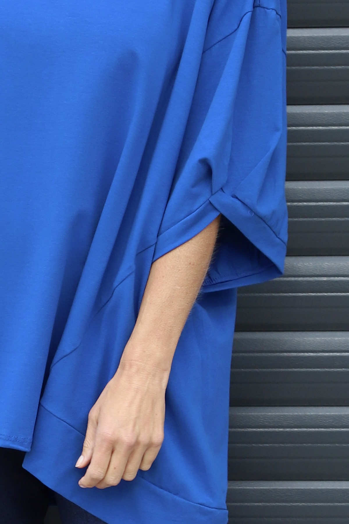 Bianca Cotton Top Cobalt