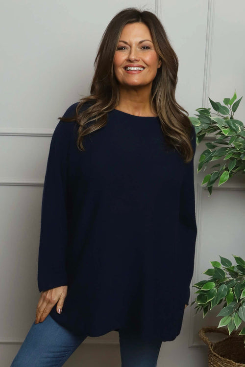 Alazne Jumper Navy - Image 3