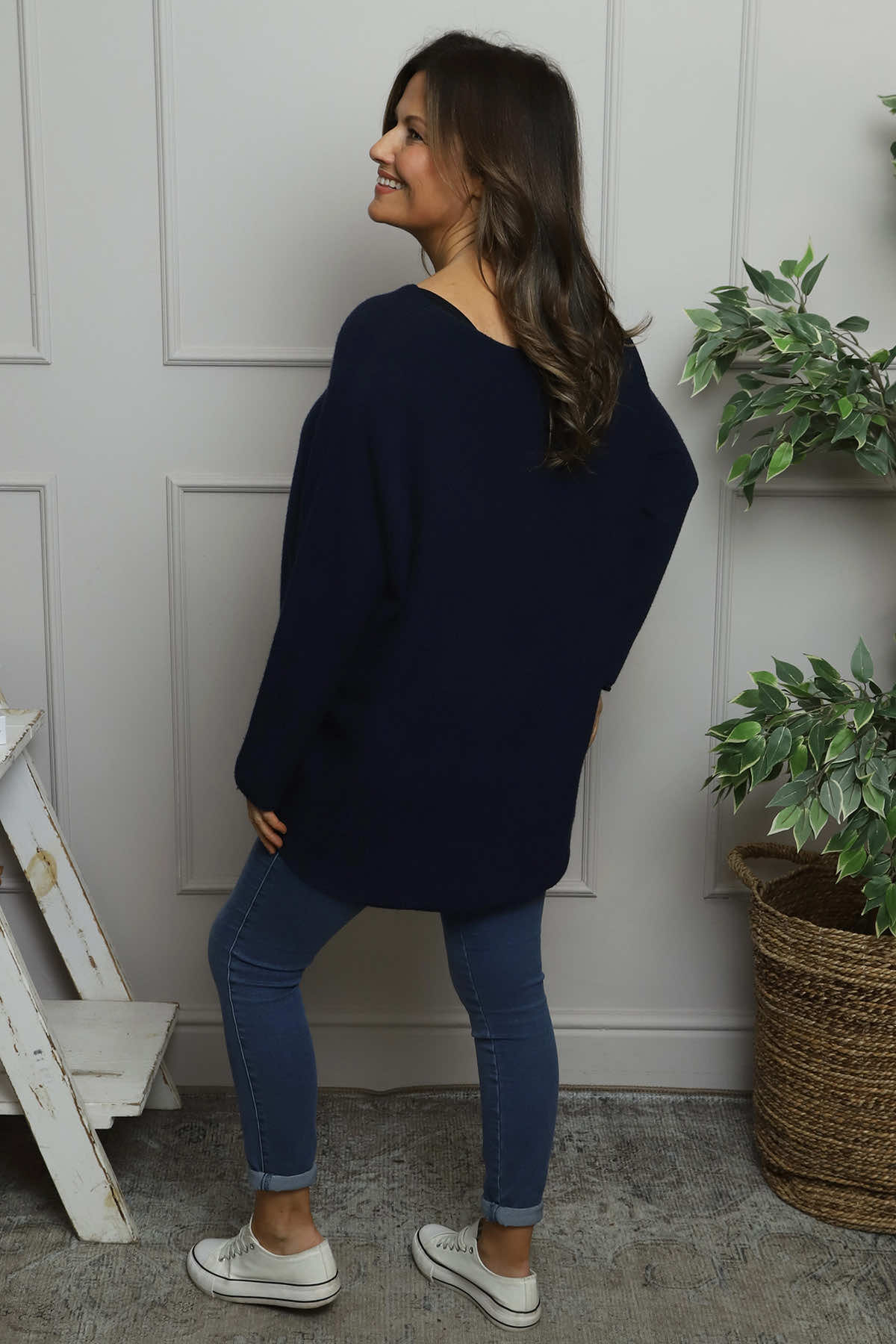 Alazne Jumper Navy