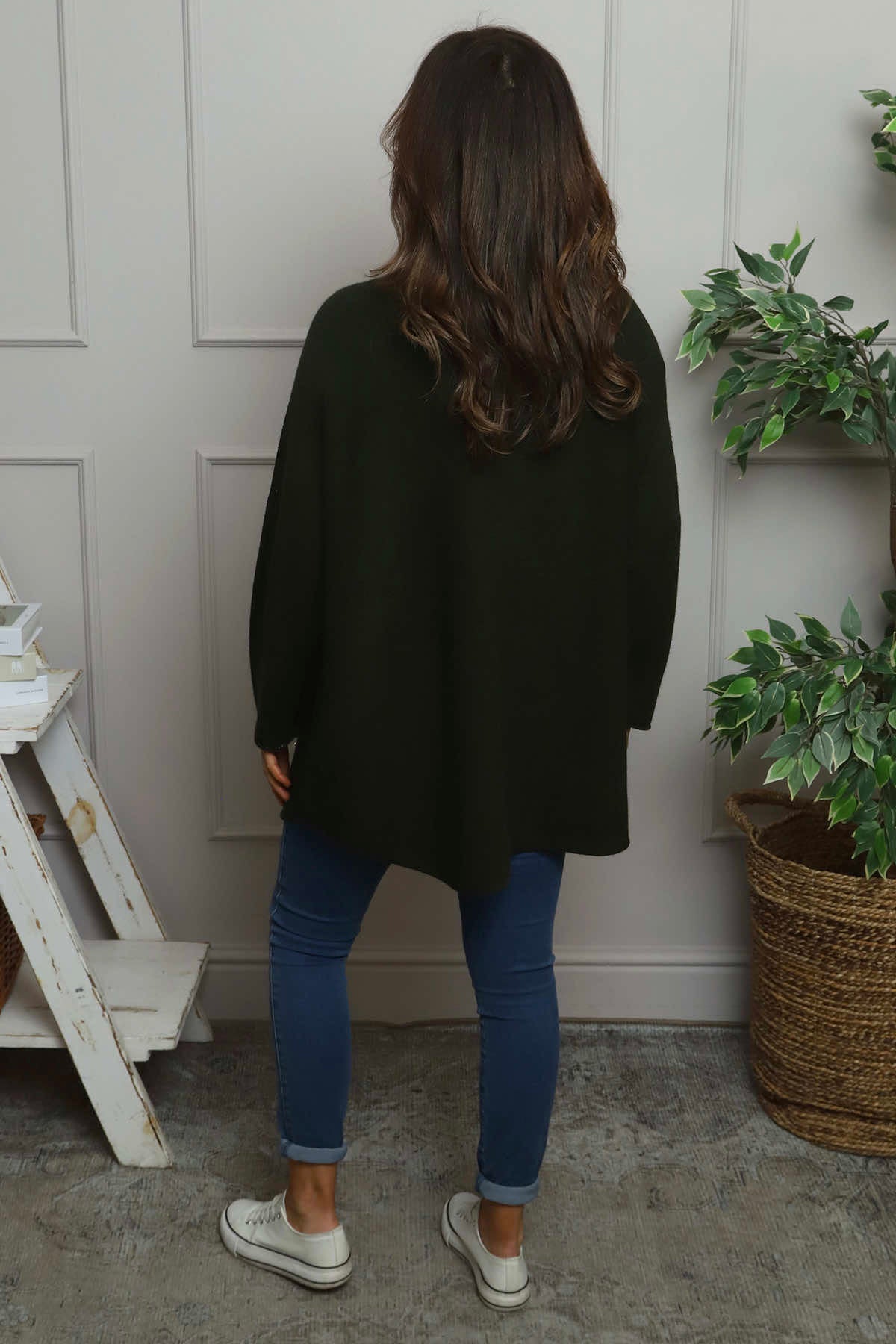 Alazne Jumper Dark Khaki