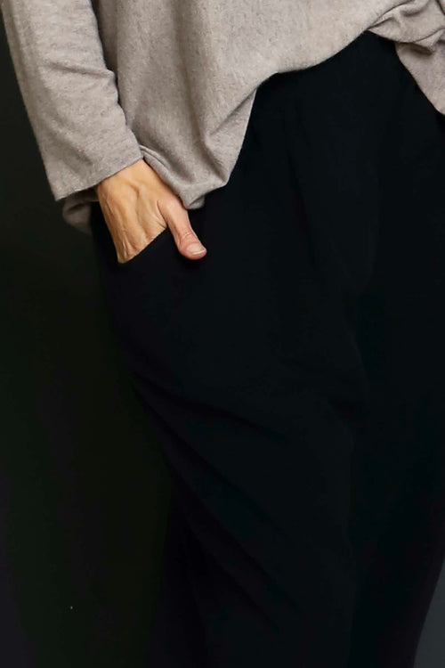 Myleene Needlecord Trousers Black - Image 3