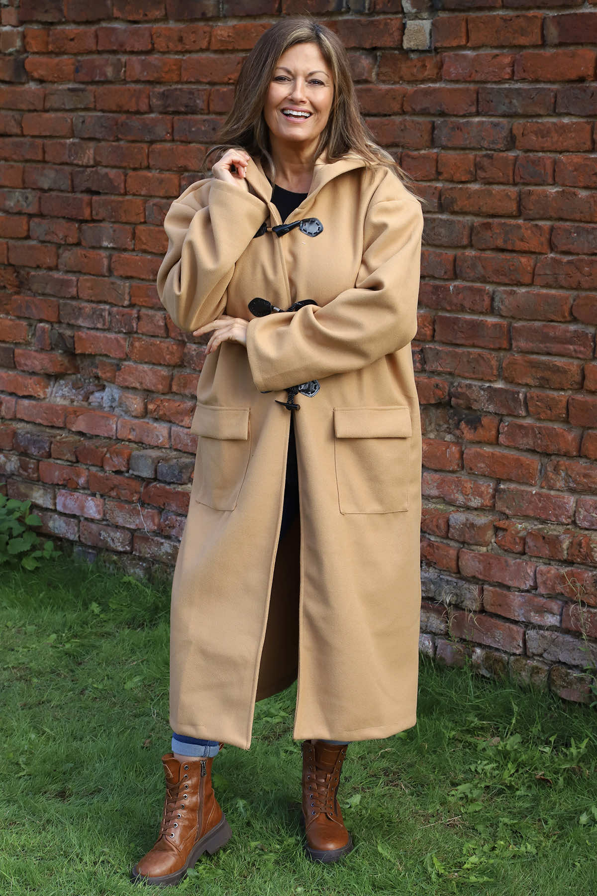 Leonarda Duffle Coat Camel