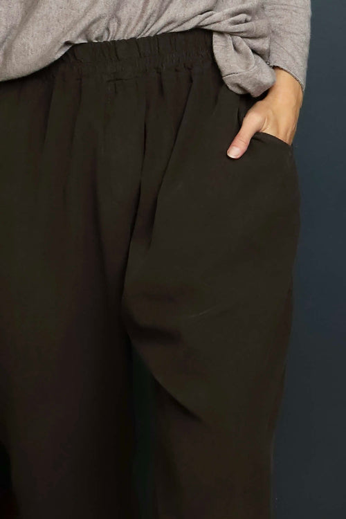 Myleene Needlecord Trousers Cocoa - Image 3