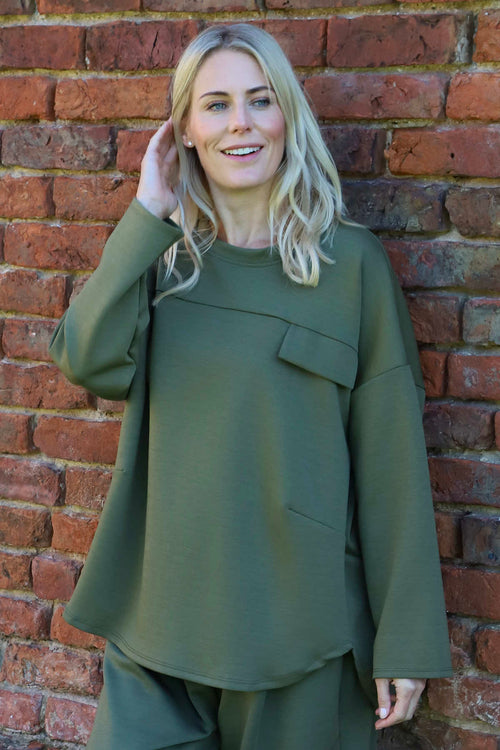 Judie Top Khaki - Image 2