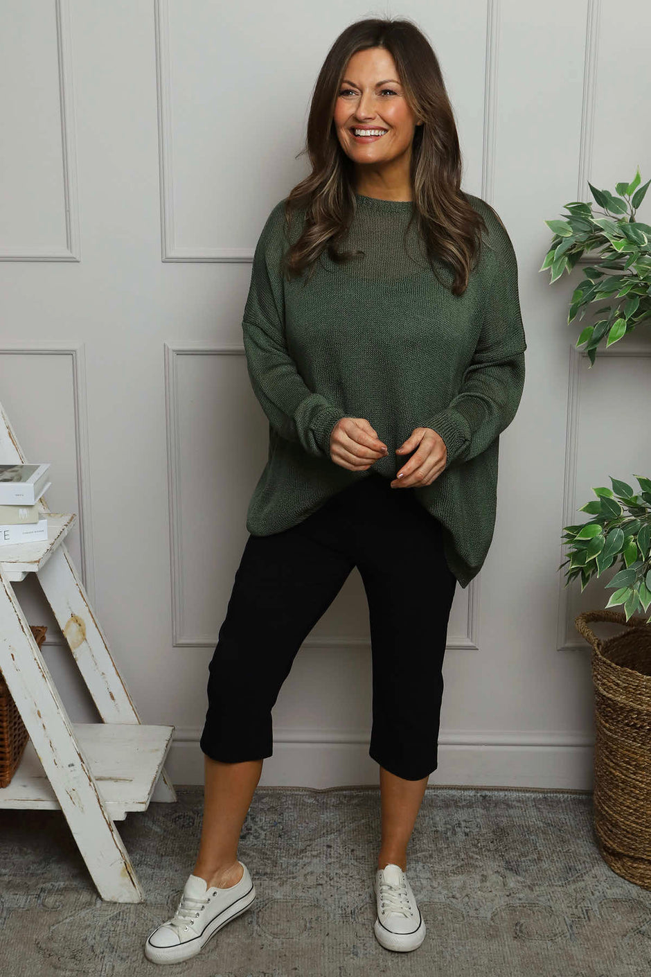 Stori Capri Trousers Black