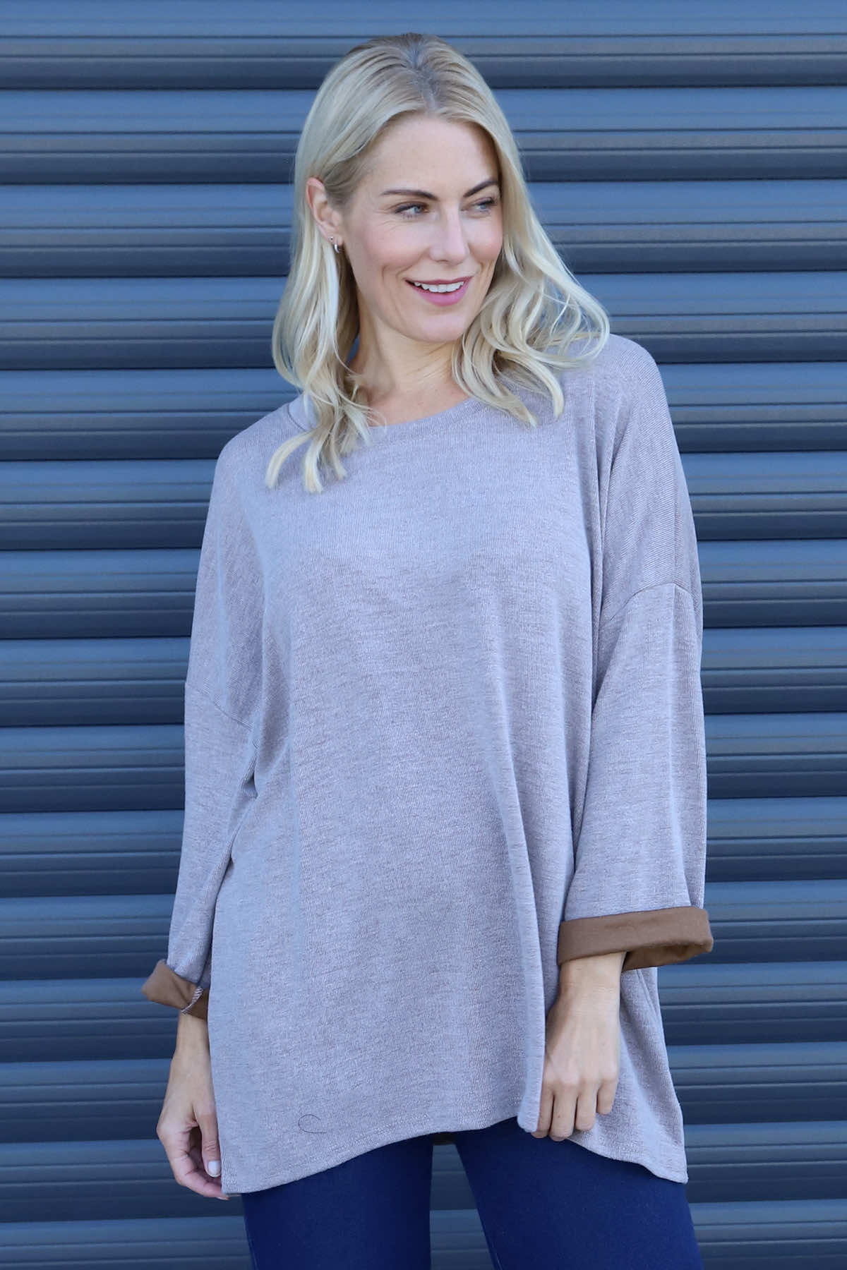 Cailina Knitted Jumper Mocha