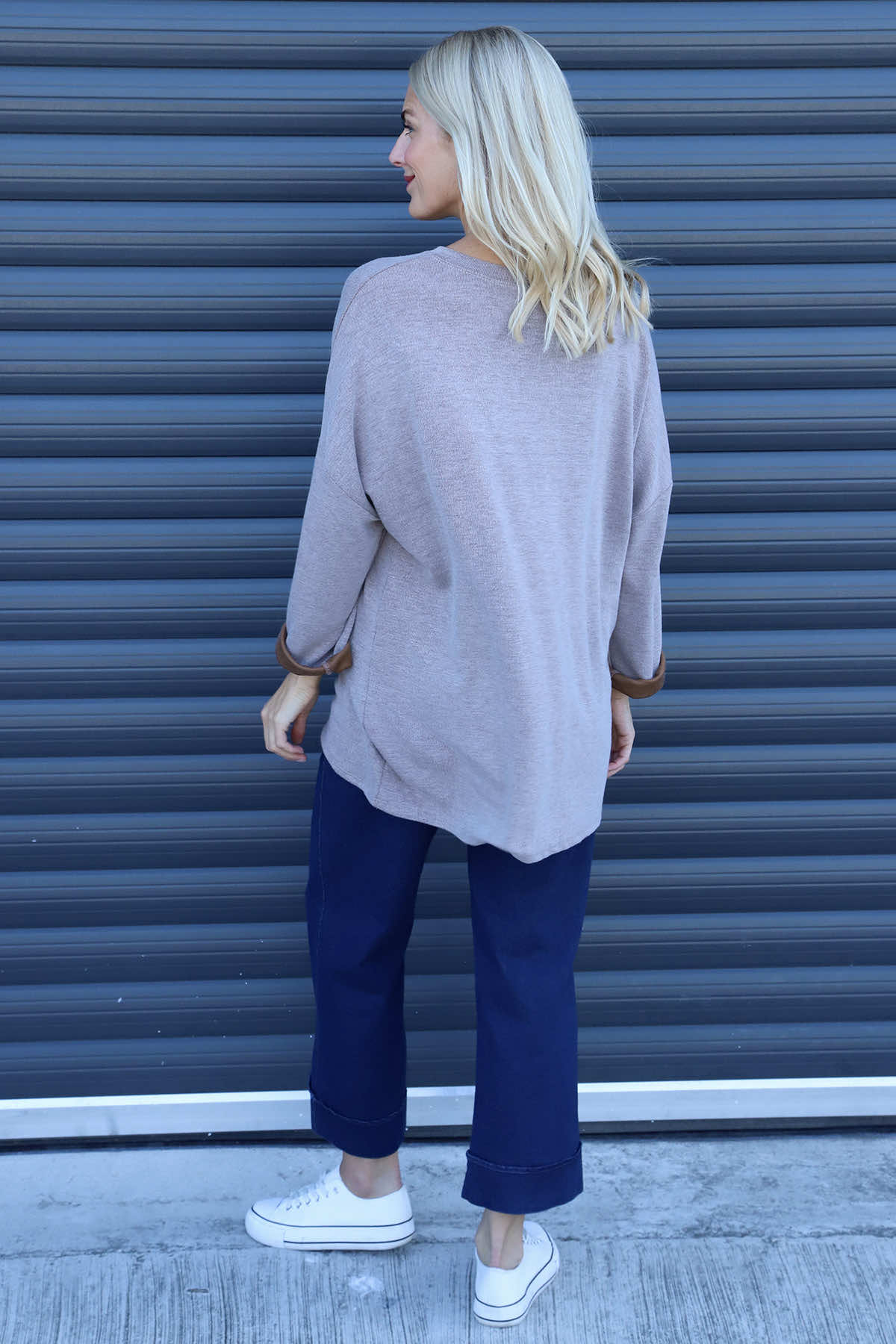 Cailina Knitted Jumper Mocha