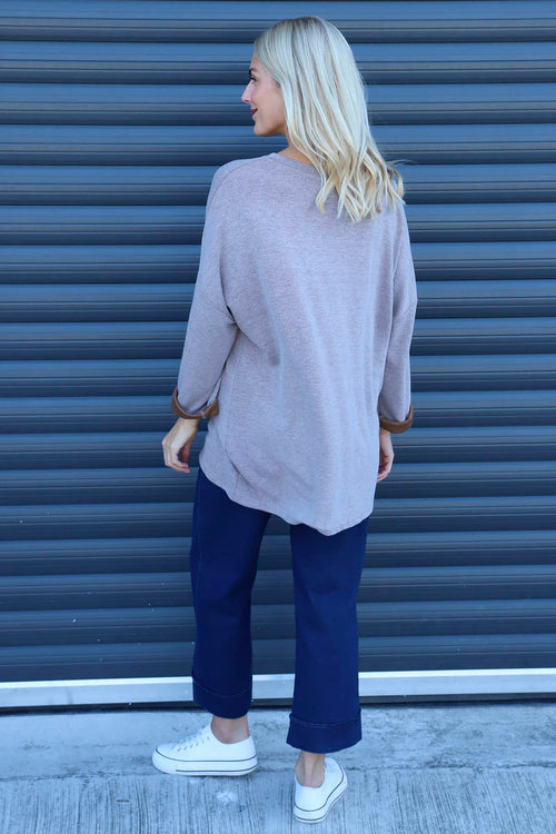 Cailina Knitted Jumper Mocha - Image 4