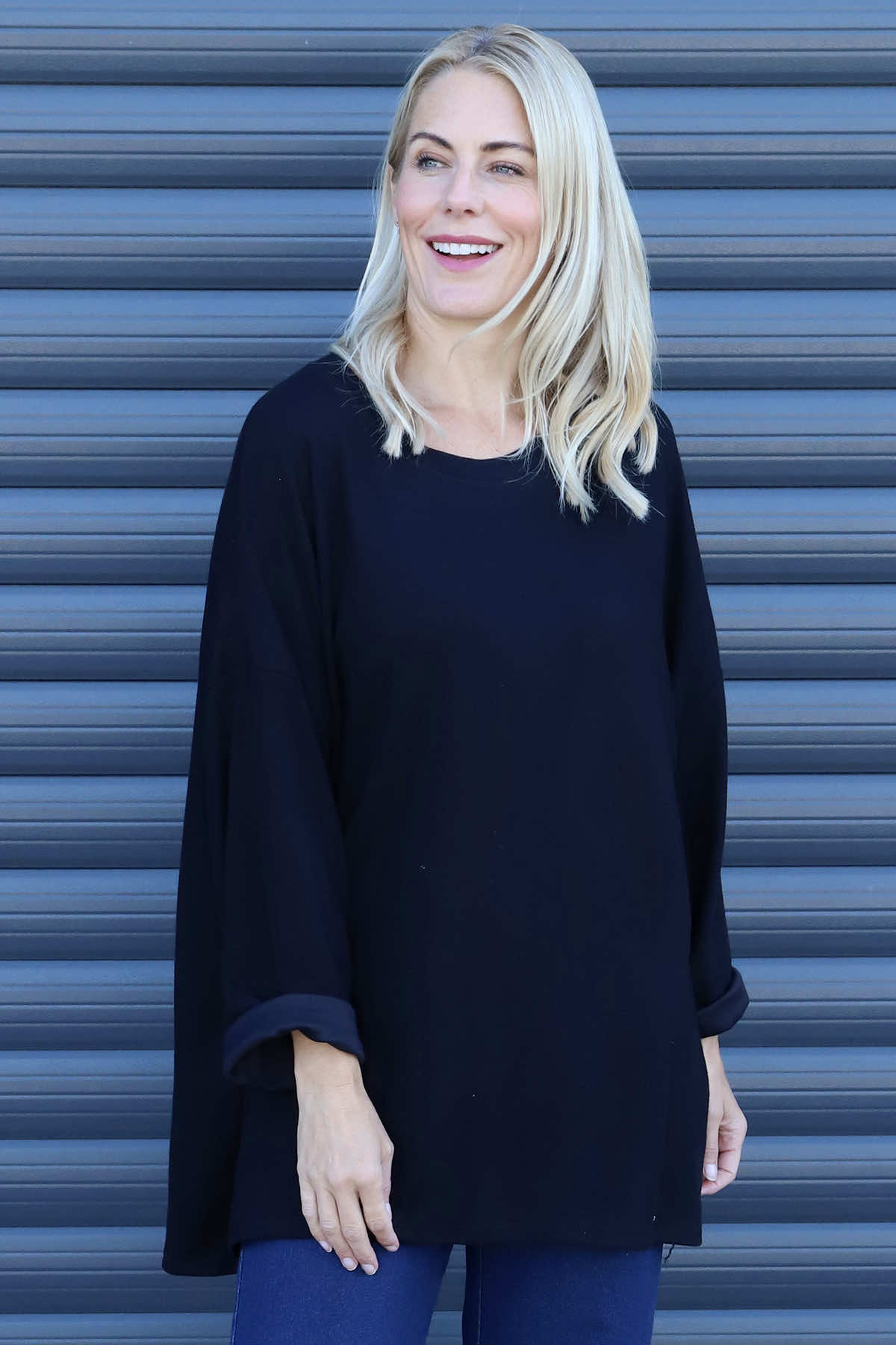 Cailina Knitted Jumper Black