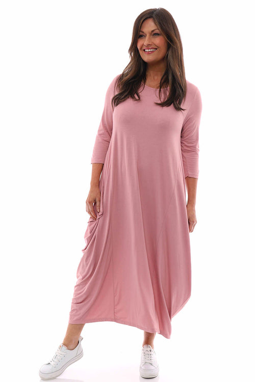 Boswin Dress Dusky Pink - Image 2