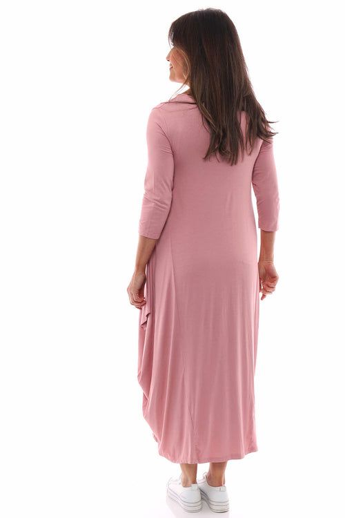 Boswin Dress Dusky Pink - Image 4