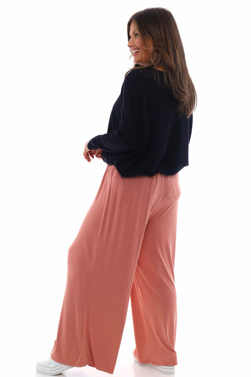 Alessia Cotton Trousers Brick - Image 8