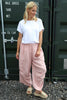 Nalini Linen Trousers Pink