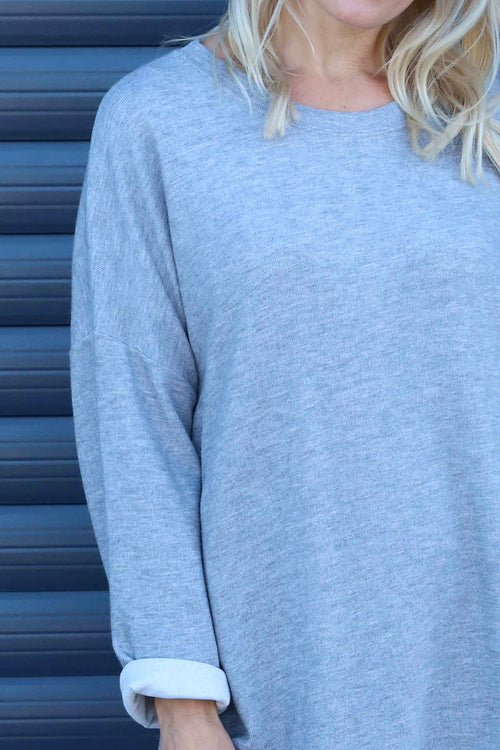 Cailina Knitted Jumper Grey - Image 3