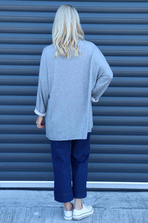 Cailina Knitted Jumper Grey - Image 4